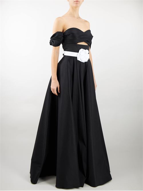 Taffetà dress with belt Atelier Legora ATELIER LEGORA | abito en | AT11099